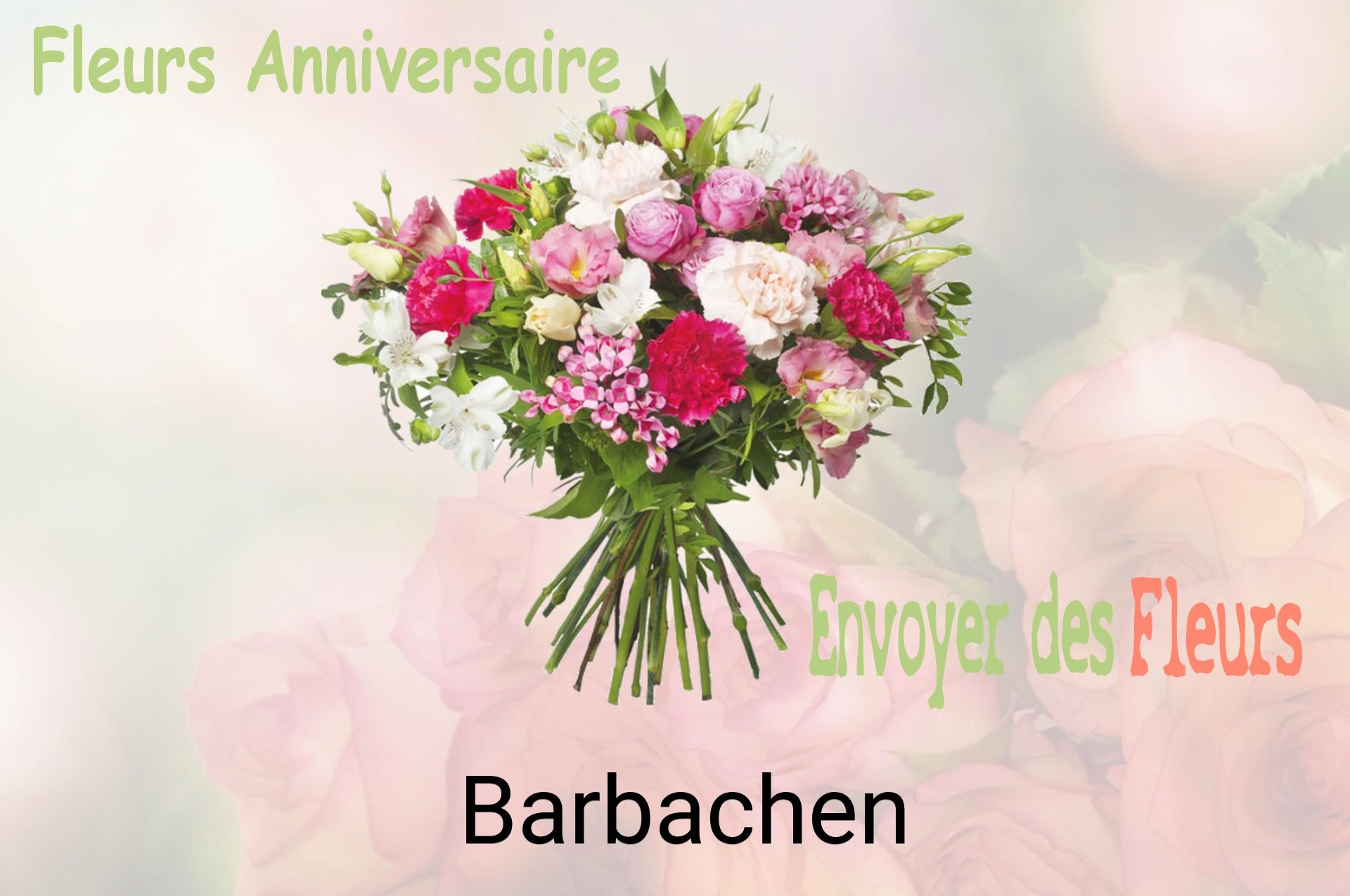 Bouquet de fleurs d’anniversaire livré à Barbachen